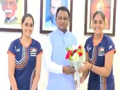 Odisha's Panda sisters to represent India at Paris World Badminton Championship; meet CM Majhi | Odisha's Panda sisters to represent India at Paris World Badminton Championship; meet CM Majhi