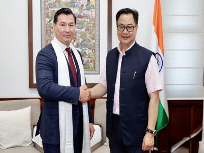 Union Minister Rijiju holds talks with Head of Kalmykia on India-Russia ties | Union Minister Rijiju holds talks with Head of Kalmykia on India-Russia ties