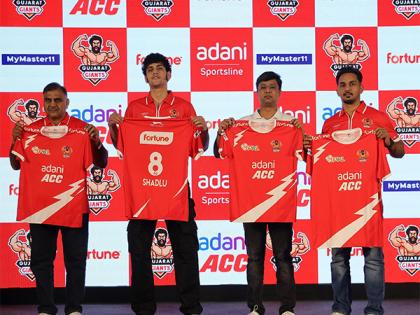 Adani Sportsline's Gujarat Giants unveil new jersey; Shadloui to lead in PKL 12 | Adani Sportsline's Gujarat Giants unveil new jersey; Shadloui to lead in PKL 12 Adani Sportsline's Gujarat Giants unveil new jersey; Shadloui to lead in PKL 12 | Adani Sportsline's Gujarat Giants unveil new jersey; Shadloui to lead in PKL 12