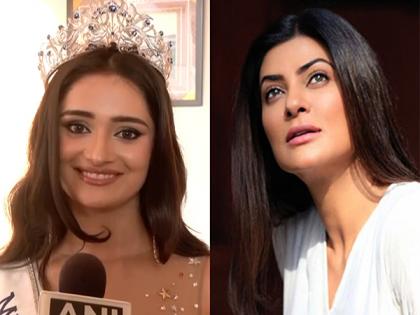 Miss Universe India 2025 Manika Vishwakarma calls Sushmita Sen her 'role model' | Miss Universe India 2025 Manika Vishwakarma calls Sushmita Sen her 'role model' Miss Universe India 2025 Manika Vishwakarma calls Sushmita Sen her 'role model' | Miss Universe India 2025 Manika Vishwakarma calls Sushmita Sen her 'role model'