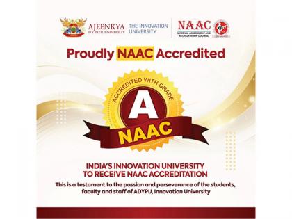 Ajeenkya DY Patil University Secures Prestigious "A" Grade in NAAC Accreditation | Ajeenkya DY Patil University Secures Prestigious "A" Grade in NAAC Accreditation