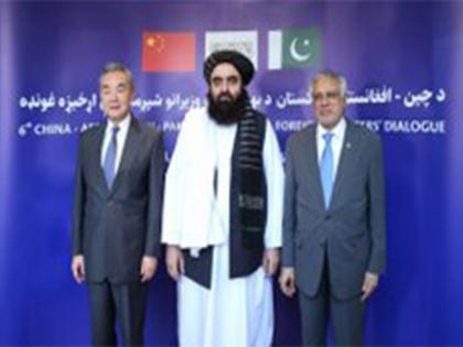 Afghanistan, China, Pakistan hold 6th meeting of foreign ministers in Kabul | Afghanistan, China, Pakistan hold 6th meeting of foreign ministers in Kabul