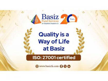 Basiz Fund Services achieves compliance with the rigorous ISO 27001 certification | Basiz Fund Services achieves compliance with the rigorous ISO 27001 certification