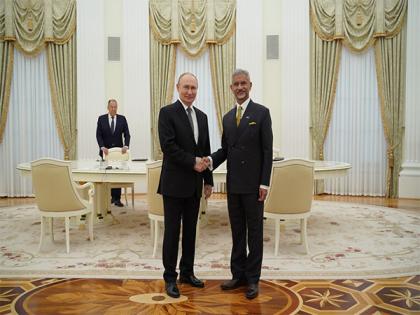 EAM Jaishankar calls on Russian President Putin | EAM Jaishankar calls on Russian President Putin