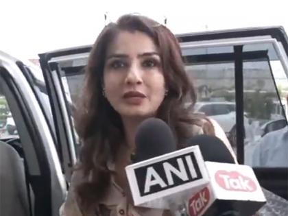 Raveena Tandon visits Ram Temple in Ayodhya | Raveena Tandon visits Ram Temple in Ayodhya