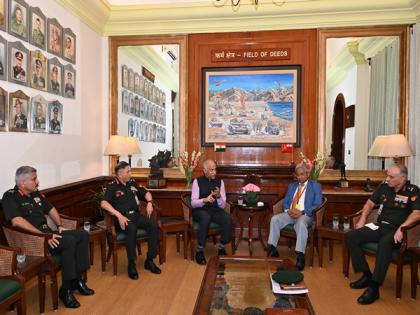 Army Chief Gen Dwivedi meets Indian envoy to UN, Myanmar | Army Chief Gen Dwivedi meets Indian envoy to UN, Myanmar