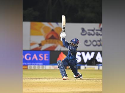 Maharaja Trophy KSCA T20: Bengaluru Blasters climb to top of table with 7-wicket victory over Shivamogga Lions | Maharaja Trophy KSCA T20: Bengaluru Blasters climb to top of table with 7-wicket victory over Shivamogga Lions