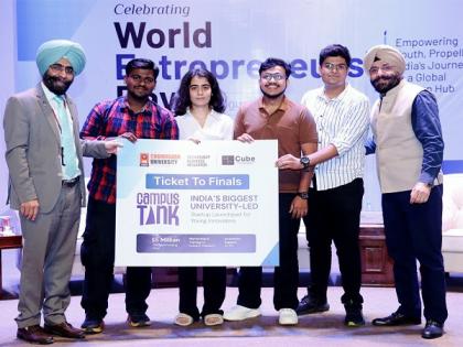 400 Young Innovators from 15 States Compete in North India's Largest University-Led Hackathon at CU | 400 Young Innovators from 15 States Compete in North India's Largest University-Led Hackathon at CU