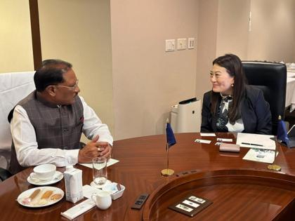 Chhattisgarh CM Vishnu Deo Sai leads delegation to Japan, holds meeting with business personalities to attract investments | Chhattisgarh CM Vishnu Deo Sai leads delegation to Japan, holds meeting with business personalities to attract investments Chhattisgarh CM Vishnu Deo Sai leads delegation to Japan, holds meeting with business personalities to attract investments | Chhattisgarh CM Vishnu Deo Sai leads delegation to Japan, holds meeting with business personalities to attract investments