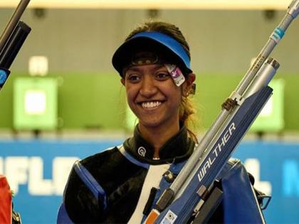 Elavenil Valarivan-Arjun Babuta bags gold in 10m air rifle mixed team event at Asian Shooting Championship | Elavenil Valarivan-Arjun Babuta bags gold in 10m air rifle mixed team event at Asian Shooting Championship