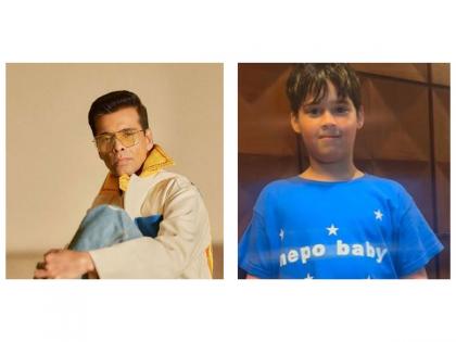 Karan Johar's son Yash wears 'Nepo Baby' T-shirt, says 'I don't want to be launched' | Karan Johar's son Yash wears 'Nepo Baby' T-shirt, says 'I don't want to be launched' Karan Johar's son Yash wears 'Nepo Baby' T-shirt, says 'I don't want to be launched' | Karan Johar's son Yash wears 'Nepo Baby' T-shirt, says 'I don't want to be launched'