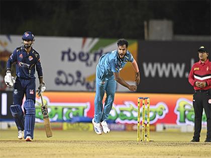 Smaran R powers Gulbarga Mystics to 7-wicket victory over Bengaluru Blasters | Smaran R powers Gulbarga Mystics to 7-wicket victory over Bengaluru Blasters