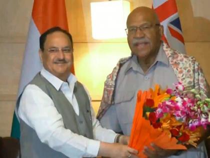 Union Health Minister JP Nadda meets Fiji PM Sitiveni Rabuka | Union Health Minister JP Nadda meets Fiji PM Sitiveni Rabuka Union Health Minister JP Nadda meets Fiji PM Sitiveni Rabuka | Union Health Minister JP Nadda meets Fiji PM Sitiveni Rabuka