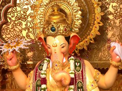 First look of Mumbai's Lalbaugcha Raja unveiled ahead of Ganesh Chaturthi | First look of Mumbai's Lalbaugcha Raja unveiled ahead of Ganesh Chaturthi First look of Mumbai's Lalbaugcha Raja unveiled ahead of Ganesh Chaturthi | First look of Mumbai's Lalbaugcha Raja unveiled ahead of Ganesh Chaturthi
