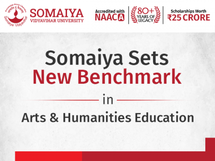 Somaiya Vidyavihar University Redefines Arts and Humanities Education with India's Most Exciting Programs in Art History, Visual Studies, Art Criticism and Liberal Arts | Somaiya Vidyavihar University Redefines Arts and Humanities Education with India's Most Exciting Programs in Art History, Visual Studies, Art Criticism and Liberal Arts Somaiya Vidyavihar University Redefines Arts and Humanities Education with India's Most Exciting Programs in Art History, Visual Studies, Art Criticism and Liberal Arts | Somaiya Vidyavihar University Redefines Arts and Humanities Education with India's Most Exciting Programs in Art History, Visual Studies, Art Criticism and Liberal Arts
