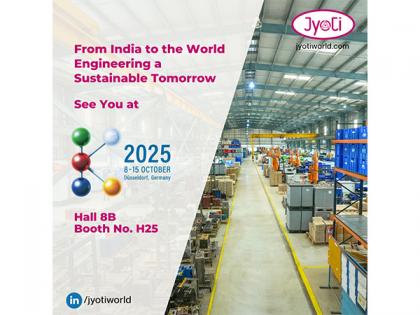 Jyoti World Showcases 65+ Years of Advanced & Sustainable Plastic Innovation at K 2025 | Jyoti World Showcases 65+ Years of Advanced & Sustainable Plastic Innovation at K 2025