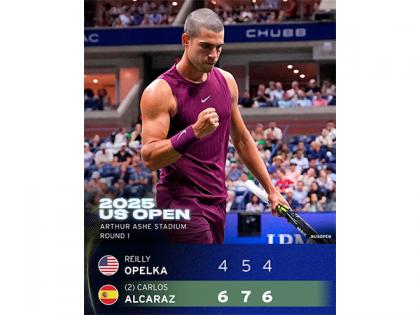 New-look Alcaraz starts US Open campaign with a win | New-look Alcaraz starts US Open campaign with a win