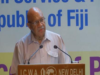 Fiji PM Sitiveni Rabuka delivers 'Ocean of Peace' lecture in New Delhi, calls for Pacific unity, stability and maritime harmony | Fiji PM Sitiveni Rabuka delivers 'Ocean of Peace' lecture in New Delhi, calls for Pacific unity, stability and maritime harmony Fiji PM Sitiveni Rabuka delivers 'Ocean of Peace' lecture in New Delhi, calls for Pacific unity, stability and maritime harmony | Fiji PM Sitiveni Rabuka delivers 'Ocean of Peace' lecture in New Delhi, calls for Pacific unity, stability and maritime harmony