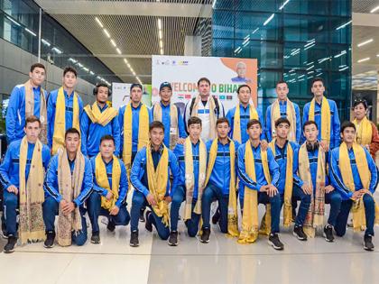 Kazakhstan arrives in Bihar for Men's Asia Cup 2025 | Kazakhstan arrives in Bihar for Men's Asia Cup 2025
