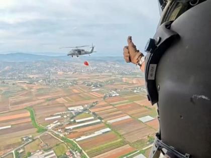 UAE rescue team continues its efforts to contain forest fires in Albania | UAE rescue team continues its efforts to contain forest fires in Albania UAE rescue team continues its efforts to contain forest fires in Albania | UAE rescue team continues its efforts to contain forest fires in Albania