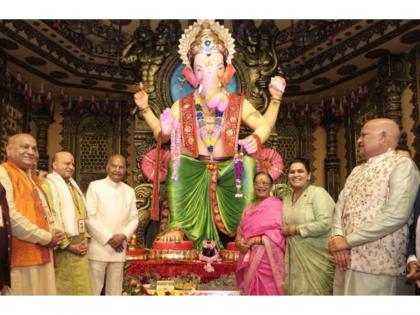 Grand Inauguration of 'Lal Bagh Ka Raja' Ganpati Festival in Delhi by Former President Ram Nath Kovind | Grand Inauguration of 'Lal Bagh Ka Raja' Ganpati Festival in Delhi by Former President Ram Nath Kovind Grand Inauguration of 'Lal Bagh Ka Raja' Ganpati Festival in Delhi by Former President Ram Nath Kovind | Grand Inauguration of 'Lal Bagh Ka Raja' Ganpati Festival in Delhi by Former President Ram Nath Kovind