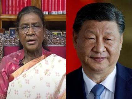 Chinese President Xi Jinping congratulates President Droupadi Murmu on 75 years of diplomatic ties | Chinese President Xi Jinping congratulates President Droupadi Murmu on 75 years of diplomatic ties Chinese President Xi Jinping congratulates President Droupadi Murmu on 75 years of diplomatic ties | Chinese President Xi Jinping congratulates President Droupadi Murmu on 75 years of diplomatic ties