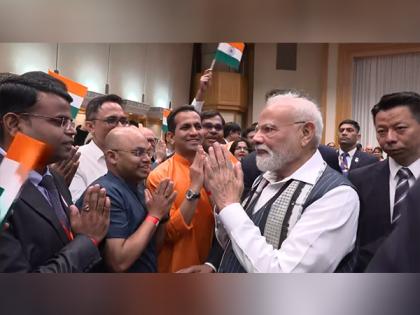 Prime Minister Modi lands in Tokyo, welcomed with classical, folk performances; interacts with diaspora | Prime Minister Modi lands in Tokyo, welcomed with classical, folk performances; interacts with diaspora Prime Minister Modi lands in Tokyo, welcomed with classical, folk performances; interacts with diaspora | Prime Minister Modi lands in Tokyo, welcomed with classical, folk performances; interacts with diaspora