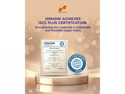 Himadri Speciality Chemical Ltd Secures ISCC PLUS Certification, Strengthening Global Leadership in Sustainable and Traceable Supply Chains | Himadri Speciality Chemical Ltd Secures ISCC PLUS Certification, Strengthening Global Leadership in Sustainable and Traceable Supply Chains Himadri Speciality Chemical Ltd Secures ISCC PLUS Certification, Strengthening Global Leadership in Sustainable and Traceable Supply Chains | Himadri Speciality Chemical Ltd Secures ISCC PLUS Certification, Strengthening Global Leadership in Sustainable and Traceable Supply Chains