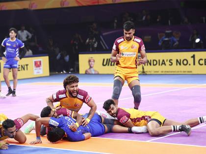 PKL: Pawan, Arjun star as Tamil Thalaivas secure narrow win over Telugu Titans in thrilling Season 12 opener | PKL: Pawan, Arjun star as Tamil Thalaivas secure narrow win over Telugu Titans in thrilling Season 12 opener