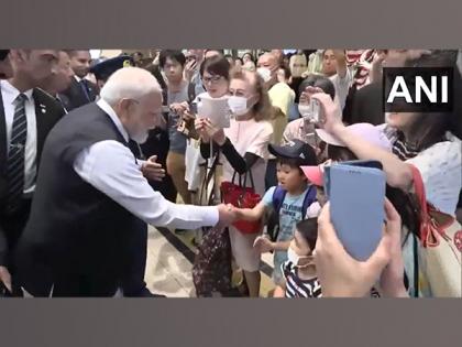 Locals in Japan cheer 'Modi San Welcome' as PM reaches Sendai | Locals in Japan cheer 'Modi San Welcome' as PM reaches Sendai Locals in Japan cheer 'Modi San Welcome' as PM reaches Sendai | Locals in Japan cheer 'Modi San Welcome' as PM reaches Sendai