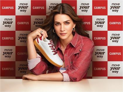 Campus Activewear Announces Kriti Sanon as the Face of its Women's Category | Campus Activewear Announces Kriti Sanon as the Face of its Women's Category Campus Activewear Announces Kriti Sanon as the Face of its Women's Category | Campus Activewear Announces Kriti Sanon as the Face of its Women's Category