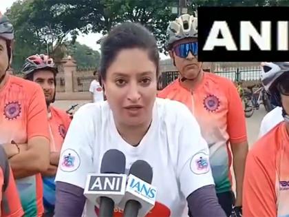 BJP MP Poonamben Maadam leads cycle rally in Jamnagar on Special National Sports Day edition of Fit India Sundays on Cycle | BJP MP Poonamben Maadam leads cycle rally in Jamnagar on Special National Sports Day edition of Fit India Sundays on Cycle BJP MP Poonamben Maadam leads cycle rally in Jamnagar on Special National Sports Day edition of Fit India Sundays on Cycle | BJP MP Poonamben Maadam leads cycle rally in Jamnagar on Special National Sports Day edition of Fit India Sundays on Cycle