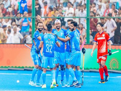Men's Hockey Asia Cup: India secure Super 4s spot with 3-2 win over Japan | Men's Hockey Asia Cup: India secure Super 4s spot with 3-2 win over Japan Men's Hockey Asia Cup: India secure Super 4s spot with 3-2 win over Japan | Men's Hockey Asia Cup: India secure Super 4s spot with 3-2 win over Japan