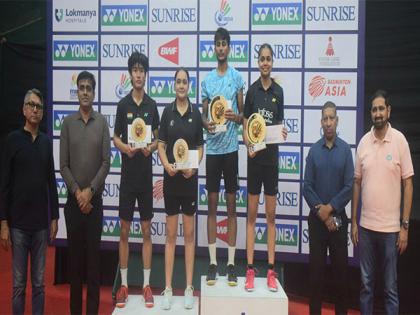 Unseeded Indian teens Vansh-Shravani and Aanya-Angela win doubles gold at Yonex India Junior International Grand Prix | Unseeded Indian teens Vansh-Shravani and Aanya-Angela win doubles gold at Yonex India Junior International Grand Prix Unseeded Indian teens Vansh-Shravani and Aanya-Angela win doubles gold at Yonex India Junior International Grand Prix | Unseeded Indian teens Vansh-Shravani and Aanya-Angela win doubles gold at Yonex India Junior International Grand Prix