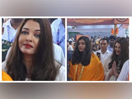 Aishwarya Rai Bachchan's visuals from Ganpati darshan in Mumbai with daughter go viral | Aishwarya Rai Bachchan's visuals from Ganpati darshan in Mumbai with daughter go viral Aishwarya Rai Bachchan's visuals from Ganpati darshan in Mumbai with daughter go viral | Aishwarya Rai Bachchan's visuals from Ganpati darshan in Mumbai with daughter go viral