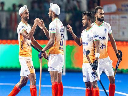 India thrash Kazakhstan 15-0 in Hockey Asia Cup; Abhishek, Sukhjeet, Jugraj score hat-tricks | India thrash Kazakhstan 15-0 in Hockey Asia Cup; Abhishek, Sukhjeet, Jugraj score hat-tricks