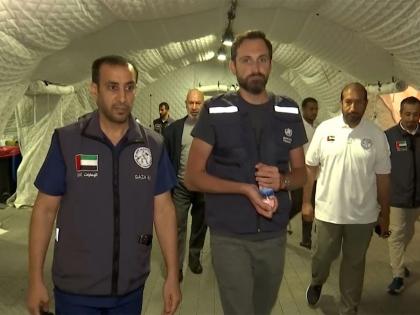 WHO delegation visits UAE field hospital in Gaza, commends its humanitarian efforts | WHO delegation visits UAE field hospital in Gaza, commends its humanitarian efforts WHO delegation visits UAE field hospital in Gaza, commends its humanitarian efforts | WHO delegation visits UAE field hospital in Gaza, commends its humanitarian efforts