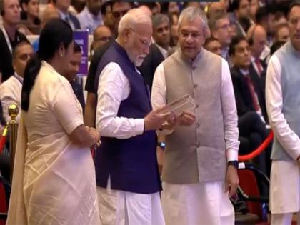 Semicon 2025: First made in India chip presented to PM Modi | Semicon 2025: First made in India chip presented to PM Modi Semicon 2025: First made in India chip presented to PM Modi | Semicon 2025: First made in India chip presented to PM Modi