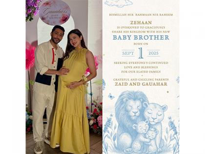 Gauahar Khan, Zaid Darbar welcome second child, a baby boy | Gauahar Khan, Zaid Darbar welcome second child, a baby boy Gauahar Khan, Zaid Darbar welcome second child, a baby boy | Gauahar Khan, Zaid Darbar welcome second child, a baby boy