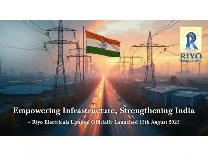 Empowering Infrastructure, Strengthening India - Riyo Electricals Limited Officially Launched on 15th August 2025 | Empowering Infrastructure, Strengthening India - Riyo Electricals Limited Officially Launched on 15th August 2025 Empowering Infrastructure, Strengthening India - Riyo Electricals Limited Officially Launched on 15th August 2025 | Empowering Infrastructure, Strengthening India - Riyo Electricals Limited Officially Launched on 15th August 2025