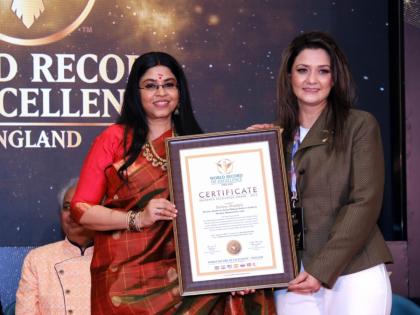 Dr. Sohini Sastri Felicitates 65 Eminent Personalities at the World Record of Excellence Award Ceremony in Mumbai | Dr. Sohini Sastri Felicitates 65 Eminent Personalities at the World Record of Excellence Award Ceremony in Mumbai Dr. Sohini Sastri Felicitates 65 Eminent Personalities at the World Record of Excellence Award Ceremony in Mumbai | Dr. Sohini Sastri Felicitates 65 Eminent Personalities at the World Record of Excellence Award Ceremony in Mumbai