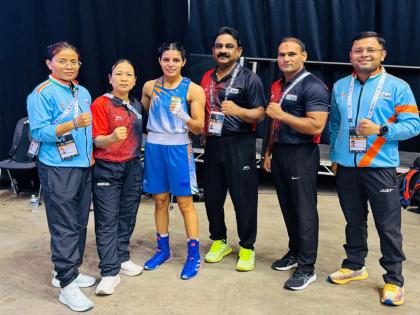 World Boxing C'ships: Sakshi continues India's fine start in women's 54 kg category | World Boxing C'ships: Sakshi continues India's fine start in women's 54 kg category World Boxing C'ships: Sakshi continues India's fine start in women's 54 kg category | World Boxing C'ships: Sakshi continues India's fine start in women's 54 kg category