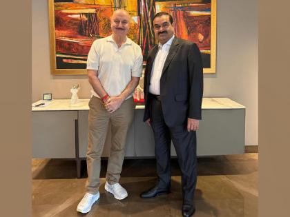 Anupam Kher calls his meeting with Gautam Adani "Inspirational" | Anupam Kher calls his meeting with Gautam Adani "Inspirational" Anupam Kher calls his meeting with Gautam Adani "Inspirational" | Anupam Kher calls his meeting with Gautam Adani "Inspirational"