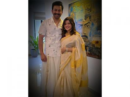 Prithviraj Sukumaran shares adorable picture with wife Supriya from Onam celebrations | Prithviraj Sukumaran shares adorable picture with wife Supriya from Onam celebrations Prithviraj Sukumaran shares adorable picture with wife Supriya from Onam celebrations | Prithviraj Sukumaran shares adorable picture with wife Supriya from Onam celebrations