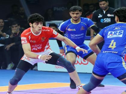 PKL Season 12: Gujarat Titans beat Tamil Thalaivas to seal first win of season | PKL Season 12: Gujarat Titans beat Tamil Thalaivas to seal first win of season PKL Season 12: Gujarat Titans beat Tamil Thalaivas to seal first win of season | PKL Season 12: Gujarat Titans beat Tamil Thalaivas to seal first win of season