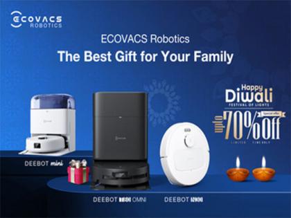 ECOVACS Robotics Launches Biggest-Ever Diwali Sale in India: Up to 70% Off Smart Cleaning Robots | ECOVACS Robotics Launches Biggest-Ever Diwali Sale in India: Up to 70% Off Smart Cleaning Robots ECOVACS Robotics Launches Biggest-Ever Diwali Sale in India: Up to 70% Off Smart Cleaning Robots | ECOVACS Robotics Launches Biggest-Ever Diwali Sale in India: Up to 70% Off Smart Cleaning Robots