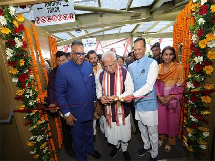 Union Minister Manohar Lal Khattar Dedicates World Class Sports Academy at JGU to the Nation | Union Minister Manohar Lal Khattar Dedicates World Class Sports Academy at JGU to the Nation Union Minister Manohar Lal Khattar Dedicates World Class Sports Academy at JGU to the Nation | Union Minister Manohar Lal Khattar Dedicates World Class Sports Academy at JGU to the Nation