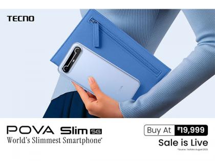 Sale Begins! Get the World's Slimmest 3D Curved 5G Smartphone - TECNO POVA Slim 5G at just INR 19999 | Sale Begins! Get the World's Slimmest 3D Curved 5G Smartphone - TECNO POVA Slim 5G at just INR 19999 Sale Begins! Get the World's Slimmest 3D Curved 5G Smartphone - TECNO POVA Slim 5G at just INR 19999 | Sale Begins! Get the World's Slimmest 3D Curved 5G Smartphone - TECNO POVA Slim 5G at just INR 19999