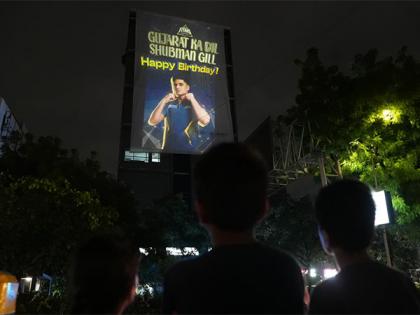 GT's larger-than life projection, Abhishek's red-rose, mentor's wishes: How cricketing world wished Shubman Gill on 26th birthday | GT's larger-than life projection, Abhishek's red-rose, mentor's wishes: How cricketing world wished Shubman Gill on 26th birthday