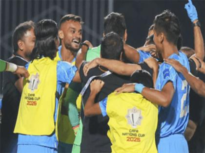 "New era of Indian football": Sports Minister Mansukh Mandaviya hails national team for clinching bronze at CAFA Nations Cup | "New era of Indian football": Sports Minister Mansukh Mandaviya hails national team for clinching bronze at CAFA Nations Cup "New era of Indian football": Sports Minister Mansukh Mandaviya hails national team for clinching bronze at CAFA Nations Cup | "New era of Indian football": Sports Minister Mansukh Mandaviya hails national team for clinching bronze at CAFA Nations Cup